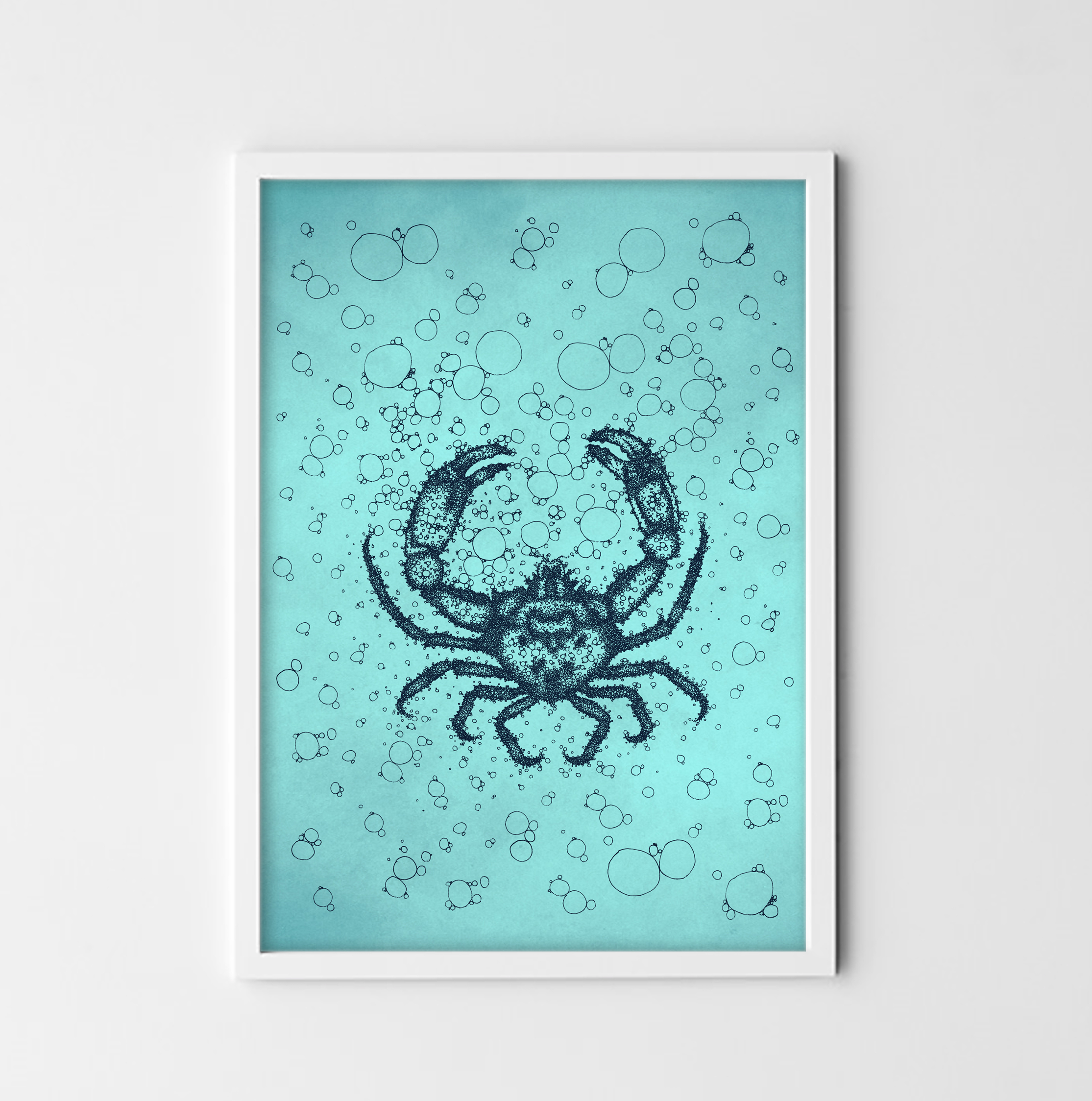 Crab - digital print